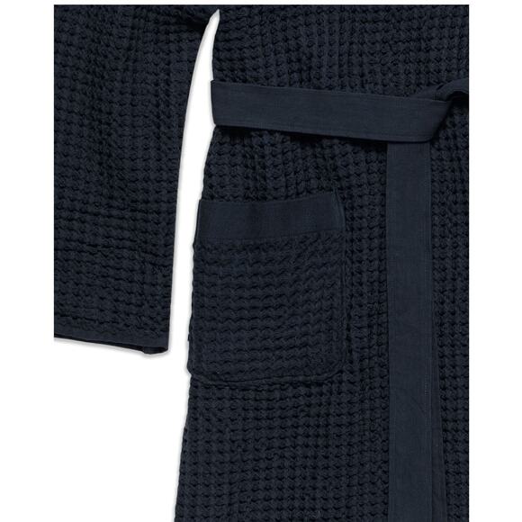 *NEW* Small Huckberry Onsen Supima Waffle Bath Robe Luxurious Lightweight Cotton - Picture 3 of 5